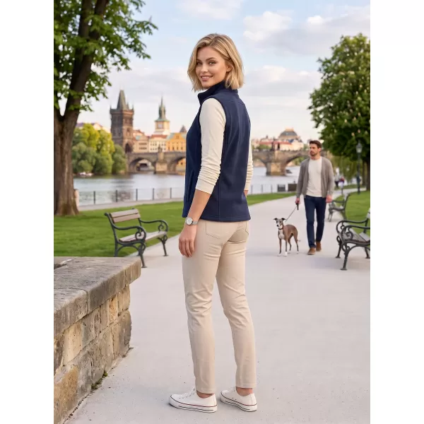  Dámska fleecová vesta ALTISPORT ALW002518 námornej modrá 