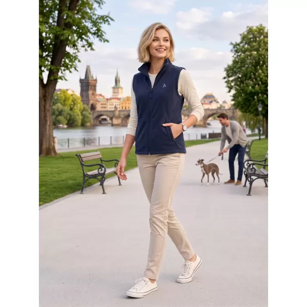  Dámska fleecová vesta ALTISPORT ALW002518 námornej modrá 