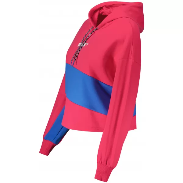  Dámska crop top mikina PUMA INTL HOODIE TR 531649-14 BEETROOT PURPLE 