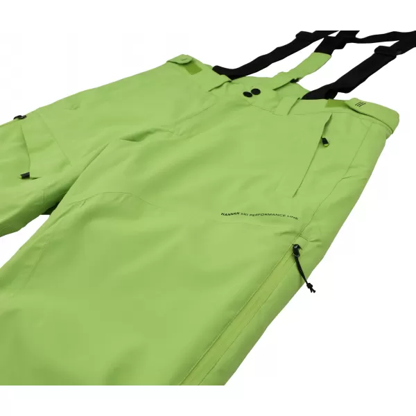  Pánske lyžiarske nohavice HANNAH KASEY LIME GREEN 
