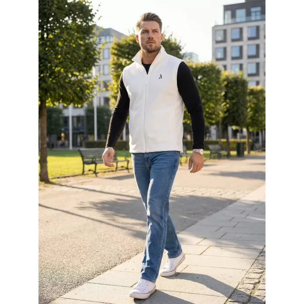  Pánska fleecová vesta ALTISPORT ALM002518 BIELA 