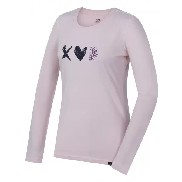  Dámske tričko HANNAH ELIKA CRYSTAL PINK 