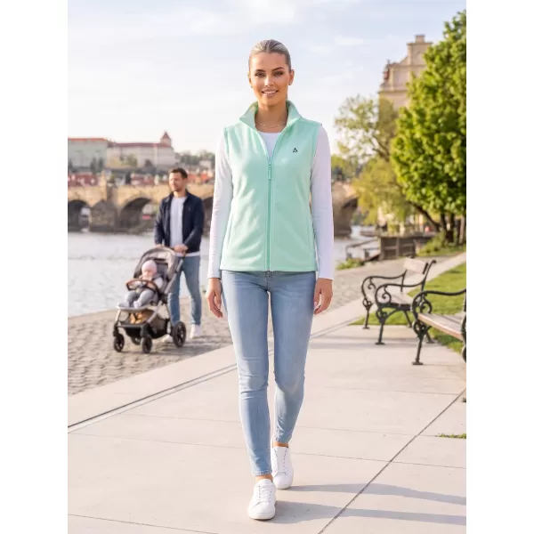  Dámska fleecová vesta ALTISPORT ALW002518 MÄTOVÁ 