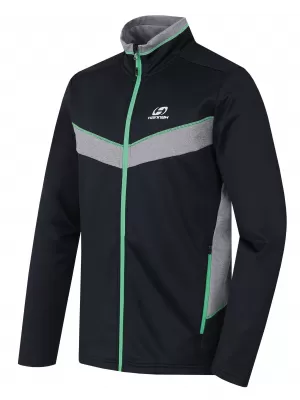 Pánska mikina HANNAH TREYVON ANTHRACITE (GREEN)