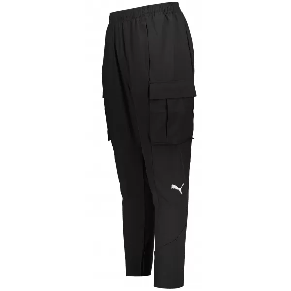  Pánske tepláky PUMA RUN WOVEN CARGO PANT M 520864-01 PUMA BLACK 