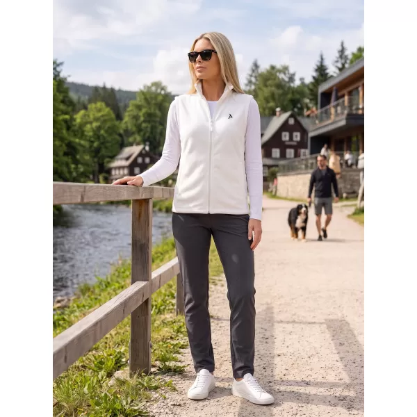  Dámska fleecová vesta ALTISPORT ALW002518 BIELA 