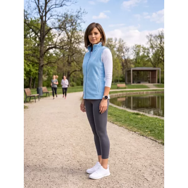  Dámska fleecová vesta ALTISPORT ALW002518 AZÚROVÁ 