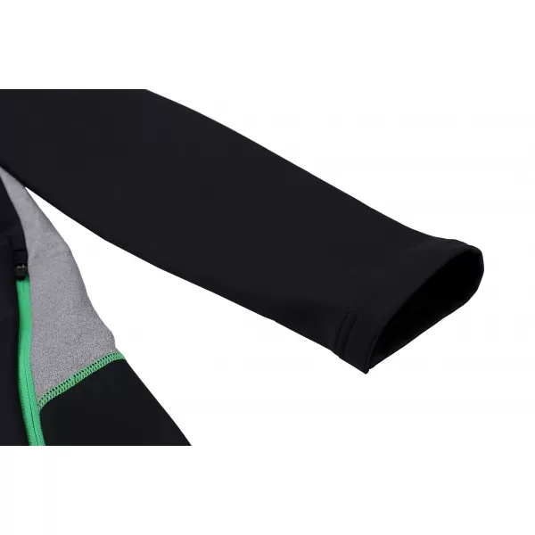  Pánska mikina HANNAH TREYVON ANTHRACITE (GREEN) 