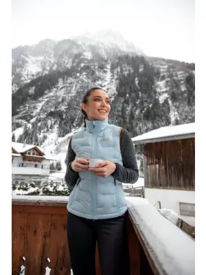 Dámska zimná vesta NORDBLANC PLAINNESS NBWJL7536 modrá