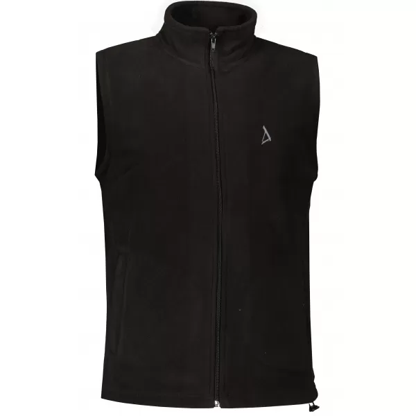  Pánska fleecová vesta ALTISPORT ALM002518 ČIERNA 