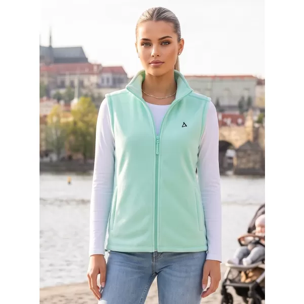  Dámska fleecová vesta ALTISPORT ALW002518 MÄTOVÁ 