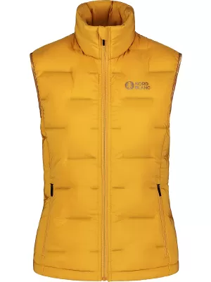 Dámska zimná vesta NORDBLANC PLAINNESS NBWJL7536 oranžová