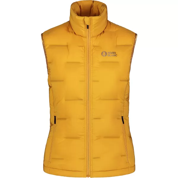  Dámska zimná vesta NORDBLANC PLAINNESS NBWJL7536 oranžová 