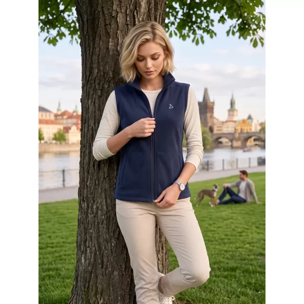  Dámska fleecová vesta ALTISPORT ALW002518 námornej modrá 