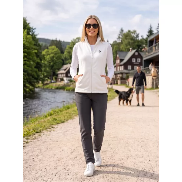  Dámska fleecová vesta ALTISPORT ALW002518 BIELA 