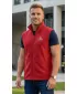 Pánska fleecová vesta ALTISPORT ALM006518 VÍNOVÁ
