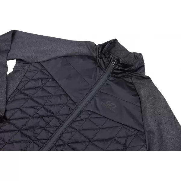  Pánska mikina HANNAH ENRYX DARK GRAY MEL/ANTHRACITE 