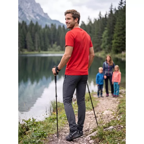  Pánské triko ALTISPORT CARRYOVER ALM136129 ČERVENÁ 