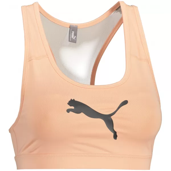  Dámska podprsenka PUMA MID IMPACT 4KEEPS BRA 520304-17 PEACH PARFAIT 