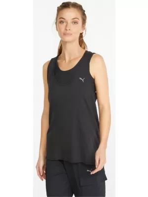 Dámske tielko PUMA STUDIO FOUNDATION RELAXED TANK 521605-01 PUMA BLACK