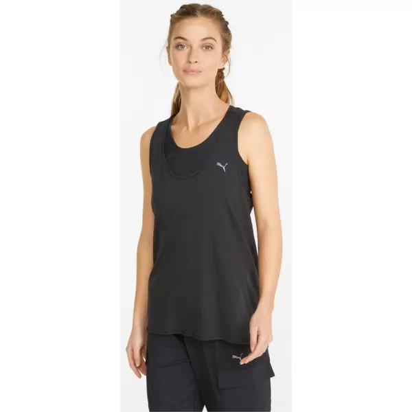  Dámske tielko PUMA STUDIO FOUNDATION RELAXED TANK 521605-01 PUMA BLACK 