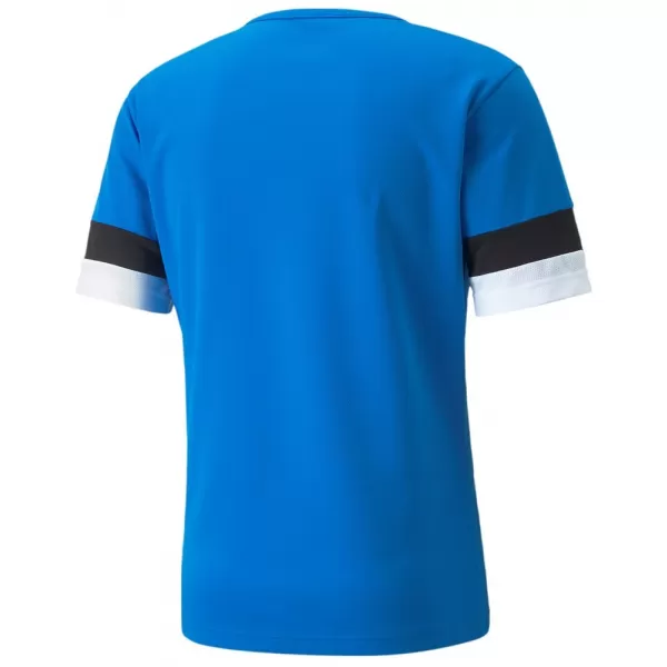  Pánske funkčné tričko PUMA TEAMRISE JERSEY 704932-02 ELECTRIC BLUE LEMONADE/PUMA BLACK/PUMA WHITE 