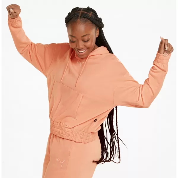  Dámska mikina PUMA HER HOODIE TR 847095-28 PEACH PINK 