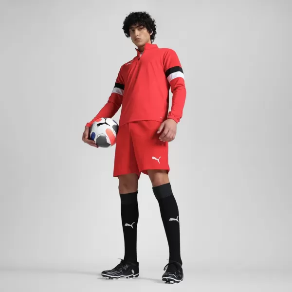  Pánske kraťasy PUMA TEAMRISE SHORT 704942-01 PUMA RED/PUMA WHITE 