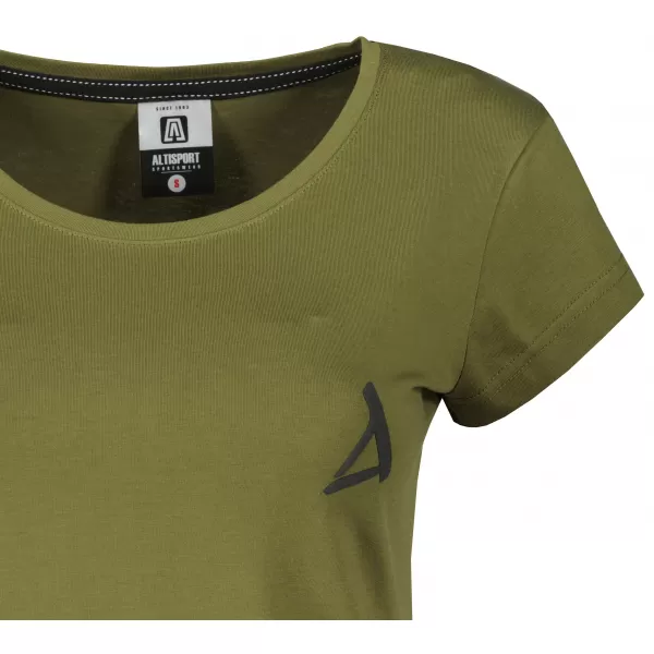  Dámske premium tričko ALTISPORT ALW145154 AVOCADO GREEN 
