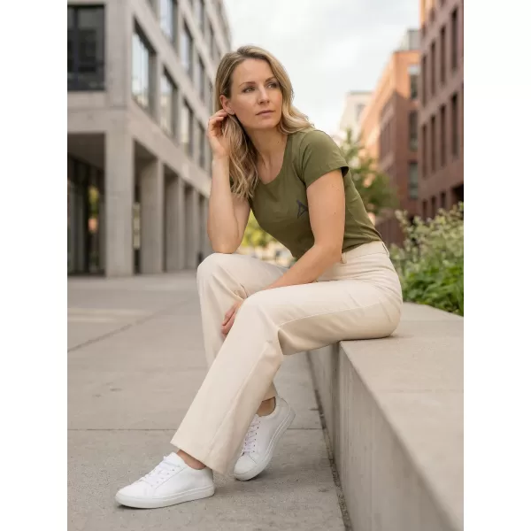  Dámske premium tričko ALTISPORT ALW145154 AVOCADO GREEN 