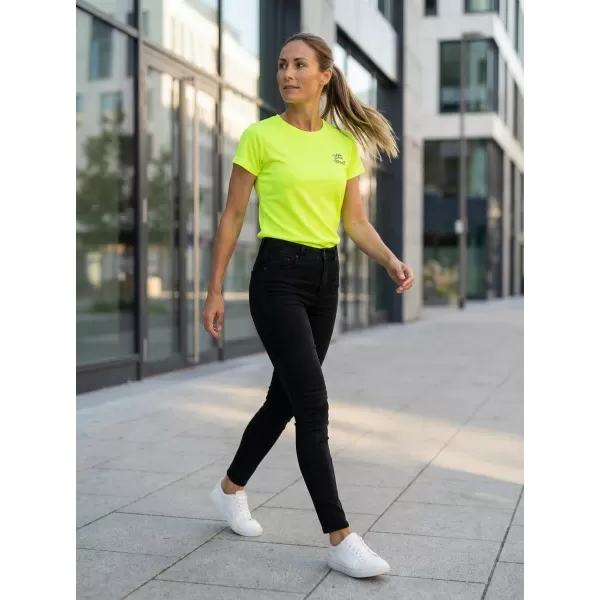  Dámske funkčné tričko ALTISPORT ALW056140 NEON YELLOW 