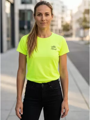 Dámske funkčné tričko ALTISPORT ALW056140 NEON YELLOW