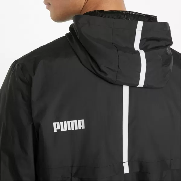  Pánska bunda PUMA ESS SOLID WINDBREAKER 847484-01 BLACK 