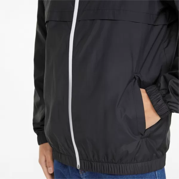  Pánska bunda PUMA ESS SOLID WINDBREAKER 847484-01 BLACK 