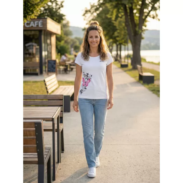  Dámské triko ALTISPORT CARRYOVER ALW137122 BÍLÁ 