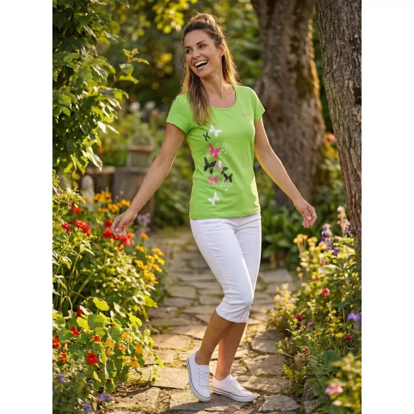  Dámské triko ALTISPORT CARRYOVER ALW134122 APPLE GREEN 