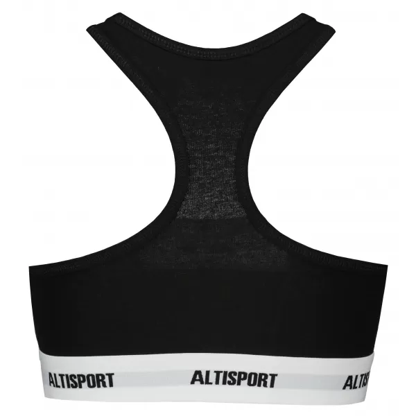  Dámska podprsenka ALTISPORT DAKA LUNX085 ČIERNA/BIELA 