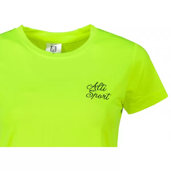  Dámske funkčné tričko ALTISPORT ALW056140 NEON YELLOW 