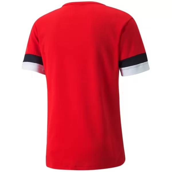  Pánske funkčné tričko PUMA TEAMRISE JERSEY 704932-01 PUMA RED/PUMA BLACK/PUMA WHITE 