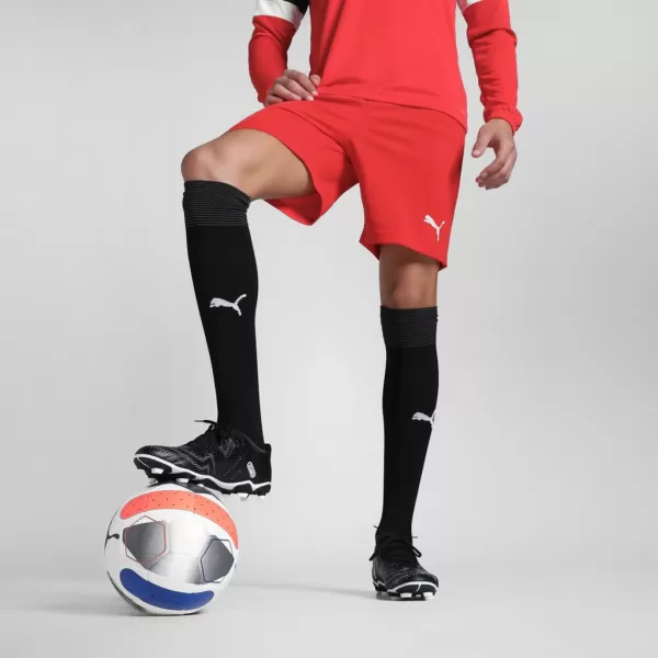  Pánske kraťasy PUMA TEAMRISE SHORT 704942-01 PUMA RED/PUMA WHITE 