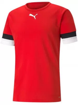Pánske funkčné tričko PUMA TEAMRISE JERSEY 704932-01 PUMA RED/PUMA BLACK/PUMA WHITE
