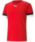 Pánske funkčné tričko PUMA TEAMRISE JERSEY 704932-01 PUMA RED/PUMA BLACK/PUMA WHITE