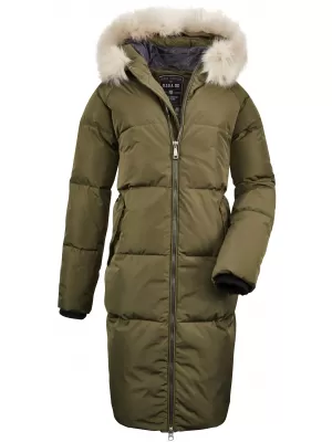 Dámsky kabát KILLTEC VENTOSO WMN QUILTED CT A KAKI