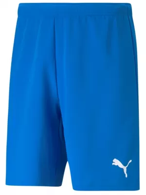 Pánske šortky PUMA TEAMRISE SHORT 704942-02 ELECTRIC BLUE LEMONADE/PUMA WHITE