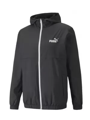 Pánska bunda PUMA ESS SOLID WINDBREAKER 847484-01 BLACK