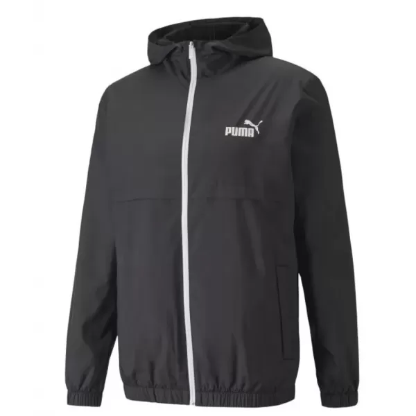  Pánska bunda PUMA ESS SOLID WINDBREAKER 847484-01 BLACK 