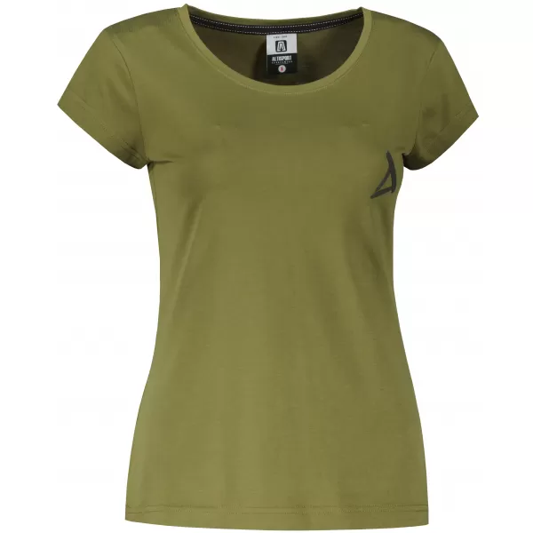  Dámske premium tričko ALTISPORT ALW145154 AVOCADO GREEN 