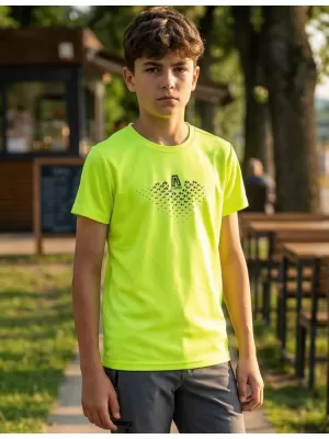 Detské funkčné tričko ALTISPORT ALK148147 LIMETKOVÁ