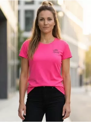 Dámske funkčné tričko ALTISPORT ALW056140 NEON PINK