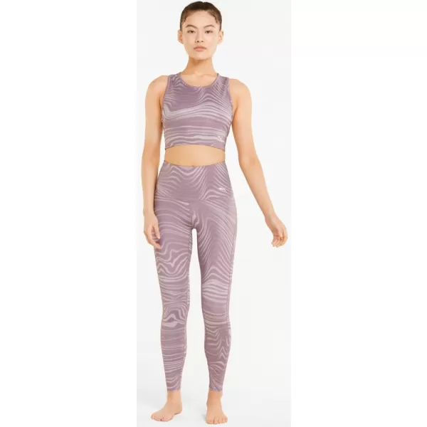  Dámske legíny PUMA STUDIO AOP HW TIGHT 521562-18 QUAIL 